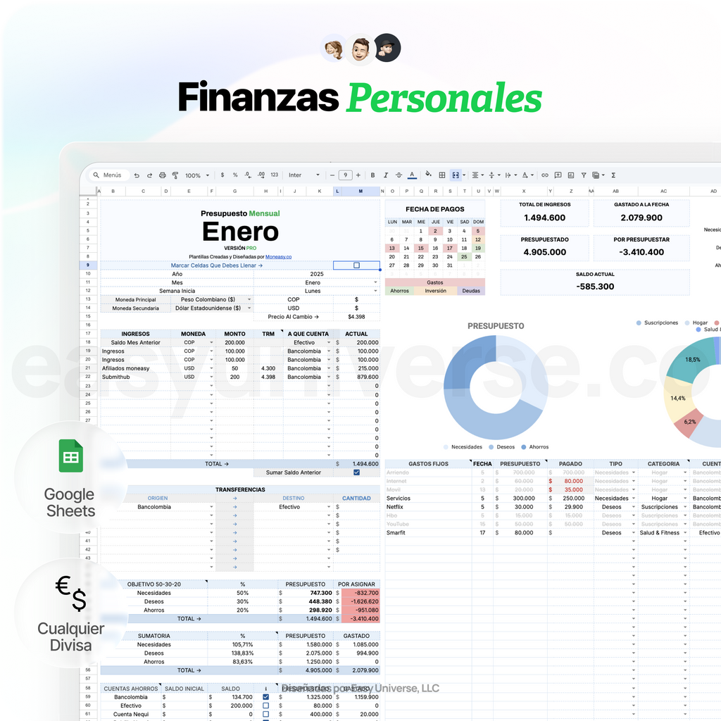 Finanzas Personales Kit