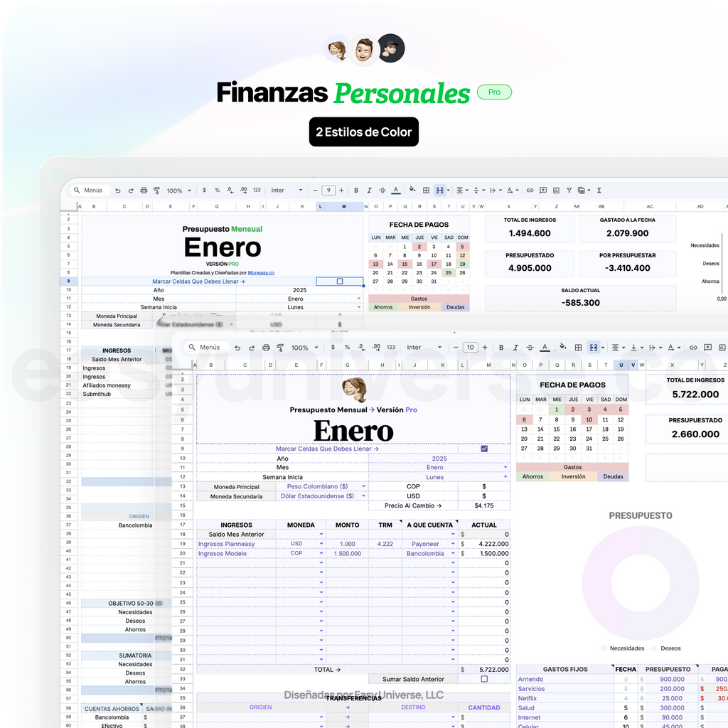 Finanzas Personales Kit