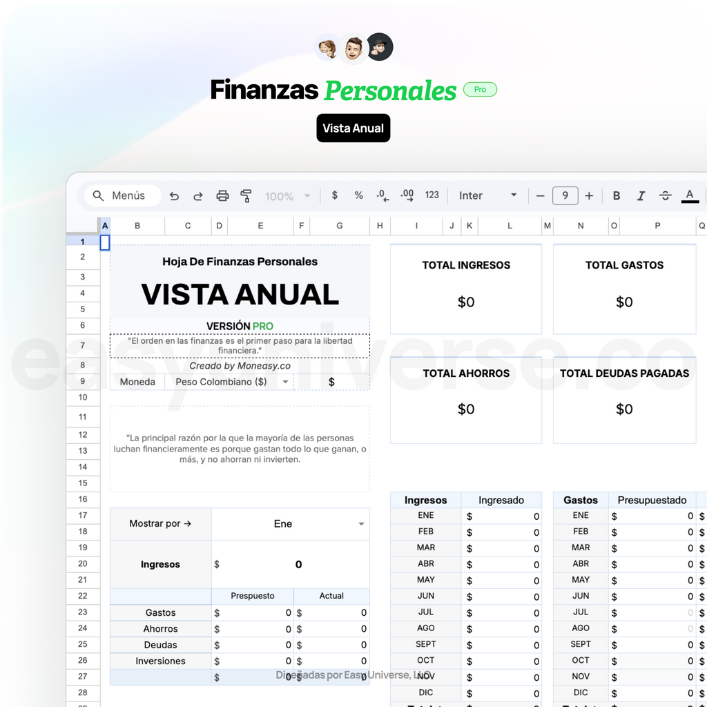 Finanzas Personales Kit