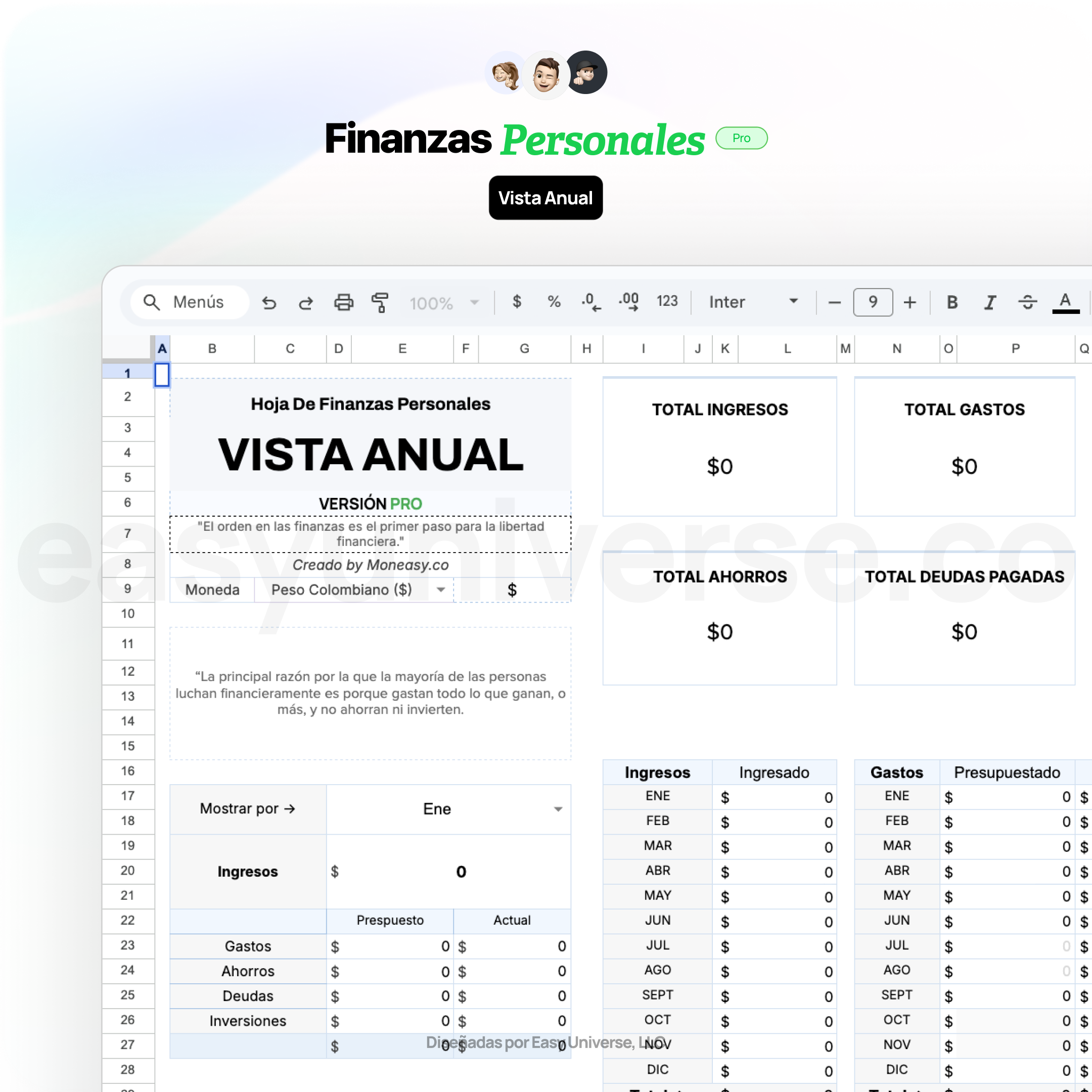 Finanzas Personales Kit