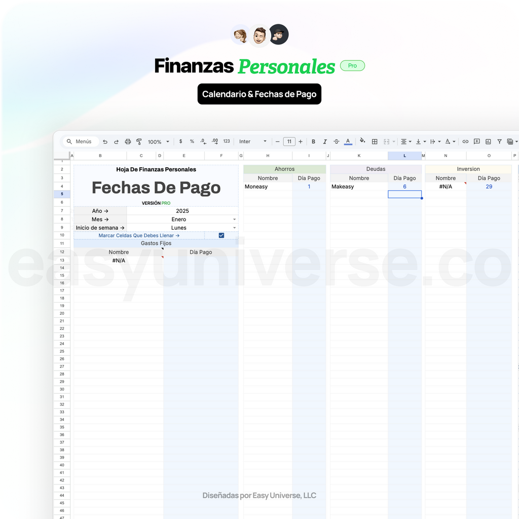 Finanzas Personales Kit